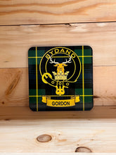 Load image into Gallery viewer, Scottish Clan Crest & Tartan Coasters