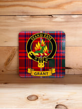 Load image into Gallery viewer, Scottish Clan Crest & Tartan Coasters