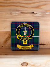 Load image into Gallery viewer, Scottish Clan Crest & Tartan Coasters