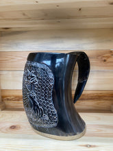 Load image into Gallery viewer, Only Viking Horn Tankard (Black)