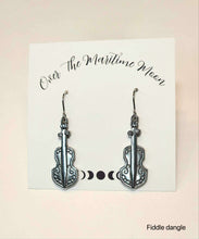 Load image into Gallery viewer, Over the Maritime Moon Earrings