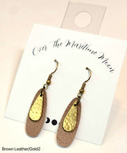 Load image into Gallery viewer, Over the Maritime Moon Earrings