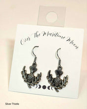 Load image into Gallery viewer, Over the Maritime Moon Earrings