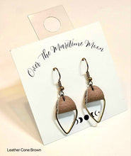 Load image into Gallery viewer, Over the Maritime Moon Earrings