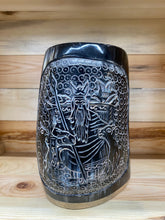 Load image into Gallery viewer, Only Viking Horn Tankard (Black)
