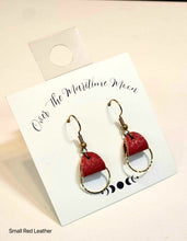 Load image into Gallery viewer, Over the Maritime Moon Earrings