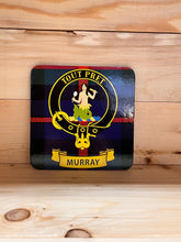 Load image into Gallery viewer, Scottish Clan Crest & Tartan Coasters