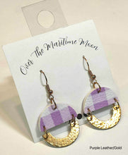 Load image into Gallery viewer, Over the Maritime Moon Earrings