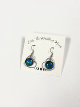 Load image into Gallery viewer, Over the Maritime Moon Earrings