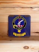 Load image into Gallery viewer, Scottish Clan Crest & Tartan Coasters