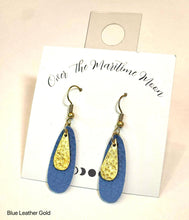 Load image into Gallery viewer, Over the Maritime Moon Earrings