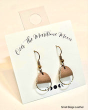 Load image into Gallery viewer, Over the Maritime Moon Earrings