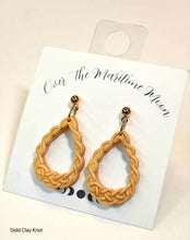 Load image into Gallery viewer, Over the Maritime Moon Earrings