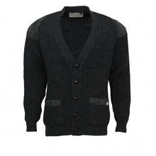 Load image into Gallery viewer, Niffi Ecosse x Harris Tweed Hand Knit Laird Cardigan