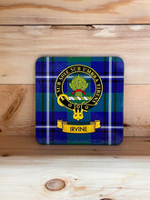 Load image into Gallery viewer, Scottish Clan Crest & Tartan Coasters