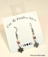 Load image into Gallery viewer, Over the Maritime Moon Earrings