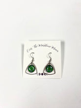 Load image into Gallery viewer, Over the Maritime Moon Earrings