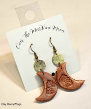 Load image into Gallery viewer, Over the Maritime Moon Earrings