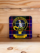 Load image into Gallery viewer, Scottish Clan Crest & Tartan Coasters