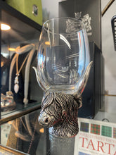 Load image into Gallery viewer, A.E. Williams Highland Cow Wine Glass Set
