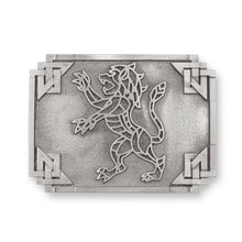 Load image into Gallery viewer, Braemar Highlandwear Geo Lion Belt Buckle (3 Variants)