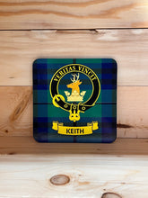 Load image into Gallery viewer, Scottish Clan Crest & Tartan Coasters
