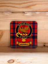 Load image into Gallery viewer, Scottish Clan Crest & Tartan Coasters
