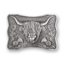 Load image into Gallery viewer, Braemar Highlandwear Thistle Coo Belt Buckle (3 Variants)