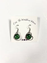 Load image into Gallery viewer, Over the Maritime Moon Earrings