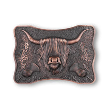 Load image into Gallery viewer, Braemar Highlandwear Thistle Coo Belt Buckle (3 Variants)
