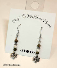 Load image into Gallery viewer, Over the Maritime Moon Earrings