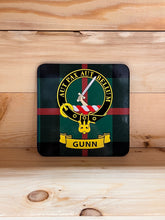 Load image into Gallery viewer, Scottish Clan Crest & Tartan Coasters