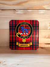 Load image into Gallery viewer, Scottish Clan Crest & Tartan Coasters