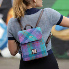 Load image into Gallery viewer, Harris Tweed Tummel Mini Backpack