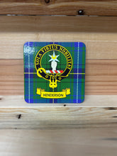 Load image into Gallery viewer, Scottish Clan Crest & Tartan Coasters