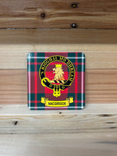 Load image into Gallery viewer, Scottish Clan Crest & Tartan Coasters