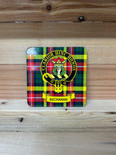 Load image into Gallery viewer, Scottish Clan Crest & Tartan Coasters