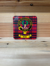 Load image into Gallery viewer, Scottish Clan Crest & Tartan Coasters