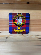 Load image into Gallery viewer, Scottish Clan Crest & Tartan Coasters
