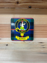 Load image into Gallery viewer, Scottish Clan Crest & Tartan Coasters