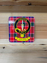 Load image into Gallery viewer, Scottish Clan Crest & Tartan Coasters