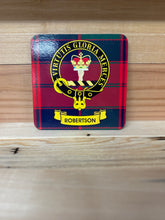Load image into Gallery viewer, Scottish Clan Crest & Tartan Coasters