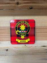 Load image into Gallery viewer, Scottish Clan Crest & Tartan Coasters