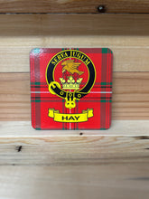 Load image into Gallery viewer, Scottish Clan Crest & Tartan Coasters