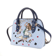Load image into Gallery viewer, Signare Alice in Wonderland Nothing But A Pack of Cards Convertible Bag