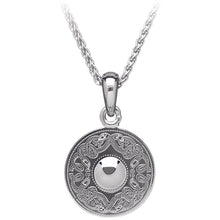 Load image into Gallery viewer, Boru Celtic Warrior Small Disc Pendant