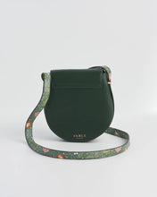 Load image into Gallery viewer, Fabel Catherine Row Into the Woods Green Saddle Bag