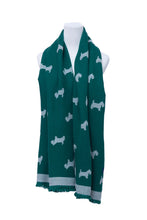 Load image into Gallery viewer, Heritage Stag Supersoft Plain Scottie Dogs Scarves