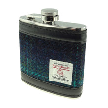 Load image into Gallery viewer, Harris Tweed 6oz Hip Flask
