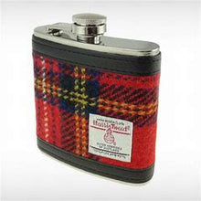 Load image into Gallery viewer, Harris Tweed 6oz Hip Flask